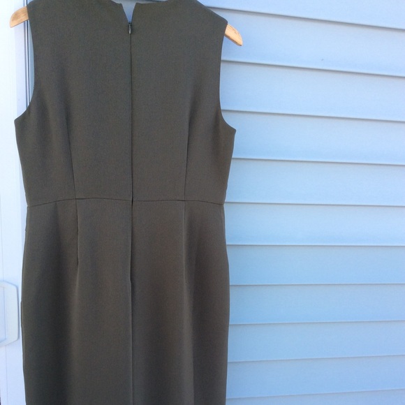 Ann Taylor sleeveless textured sheath dress - Picture 4 of 6